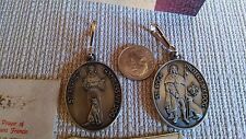St FRANCIS / ST ROCH Pet Dog Medal  with Felix  New  Orleans  Design ,and a gift picture