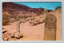Boot Hill CA-California, Calico Ghost Town, c1965 Antique Vintage Postcard picture
