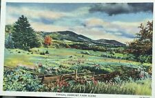  Typical VERMONT Farm Scene Vintage Postcard  picture