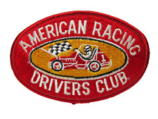 American Racing Drivers Club Patch Race Car Patch picture