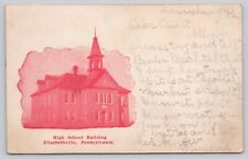 Postcard High School Building Elizabethville Pennsylvania ca.1907 picture