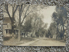 RPPC-STERLING IL-ILLINOIS-AVE B NORTH FROM 5TH STREET-C R CHILDS-REAL PHOTO-ILL picture