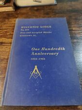 1966 Vintage Masonic Book: Huguenot Lodge No. 377 Kutztown, PA picture