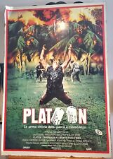 Platoon (1986) Movie Poster International, Original, ITALIAN, on Hardboard picture
