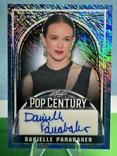 2024 Leaf Pop Century Danielle Panabaker Auto Platinum Blue Shimmer /15 #BA-DP1 picture