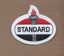 NEW 2 3/4 X 3 INCH STANDARD OIL IRON ON PATCH  picture