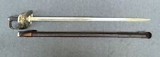 Pattern 1897 P1897 Infantry Officer Sword British Made Tanzanian Army w/ Crest picture