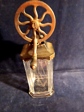 Antique Silvers Co Brooklyn NY Cast Iron Egg Beater Glass Measuring Jar picture
