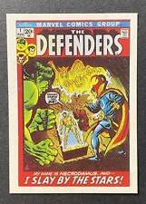 1984 FTCC Marvel Superheroes First Issue Covers The Defenders Defenders #25 picture