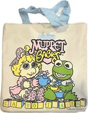 Jim Henson Muppet Babies Mini Tote Bag Great Condition Vintage 1986 picture
