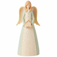 Foundations Family Keeper 7.5-inch Angel Figurine Bless Home picture