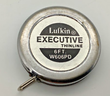 734 Vintage Lufkin Executive Thinline 6ft #W606PD picture