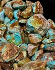 Turquoise Mountain Classic Blue turquoise. 1 Pound. Rusty matrix. Almost gone. picture