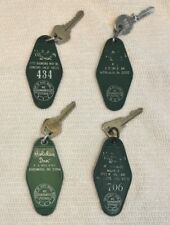 LOT of 4 - HOLIDAY INN Hotel Motel Keychain Fob & Key (MD, VA, CA, & Wisc.) picture