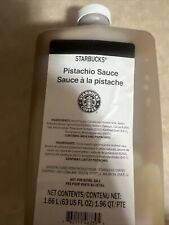 Starbucks Pistachio Sauce Brand New Sealed Fast Ship Bb 6/06/2024 picture