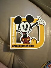 2021 Walt Disney World Annual Passholder Exclusive Magnet Retro D Mickey Mouse picture