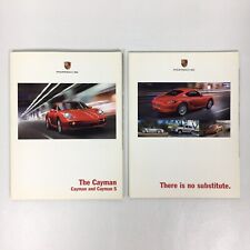 2006 THE CAYMAN & S Porsche Sales Brochure Booklet + There is no substitute picture