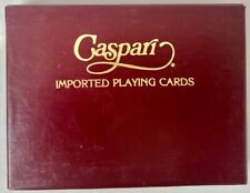 Vintage Caspari Playing Cards. Large Type. picture