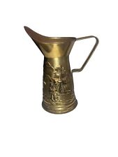Antique Vintage Peerage Brass / Copper Pitcher Made in England EUC picture