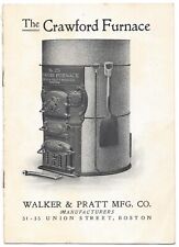 Walker & Pratt Mfg. Co. Illustrated Brochure for the 