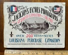 1904 softocver Jackson's Famous Photos Louisiana Purchase Expo St Louis MO picture