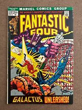 Fantastic Four #122 1972 Bronze Age Marvel Comics Silver Surfer Galactus picture