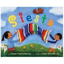 Siesta : Ginger Foglesong Guy  (English-Spanish) Hardcover Book Moreno picture