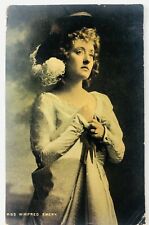 Vintage Postcard Winifred Emery English Actress RPPC 1910 picture