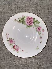 1974 Avon Pink Roses Saucer Replacement Fine Bone China Made In England picture