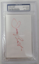 James Best Autographed Index Card PSA DNA Certified picture