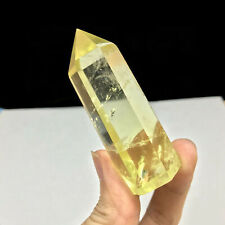 50-60mm Natural Smoky Citrine Crystal Point Wand Quartz Obelisk Stone Healing US picture