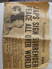 World War 2 Newspapers ALL GREAT HEADLINES Authentic and Original picture