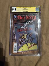 The Boys #3 CGC 9.8 SS Signed by GARTH ENNIS 1st appearance of Homelander NM+ picture