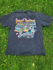 RARE VTG Harley Davidson Best Way To The South Durham, NC Rebel XL USA 1989 picture