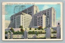Los Angeles General Hospital California Postcard picture
