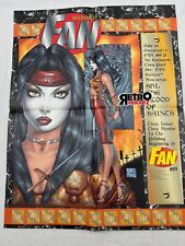 SHI OVERSTREET'S FAN Promo poster,  17x22” Comic Boom Dealer Display picture