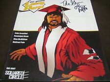 WWF LEGEND LEAPING LANNY POFFO  (MACHO MANS BROTHER)  AUTOGRAPH COMIC BOOK COA picture