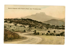 Vintage Postcard   COLORADO SCENIC HIWAY  FISHERS PARK, HAND COLORED UNPOSTED picture