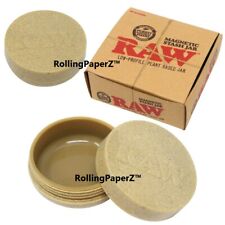 BUY THREE X RAW Magnetic Storage Pocket Jars With Silicone Insert Screw Top Lid picture