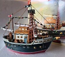 Lemax S.S. Islander Ship 2002 Village Collection Merry Christmas Light Up picture