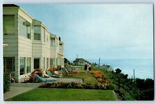 Lincoln City Oregon OR Postcard Ester Lee Apts. Exterior Building c1960 Vintage picture