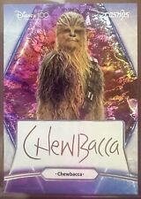 Kakawow COSMOS Disney ALL-STAR Chewbacca #CDQ-IA-34 Signature 80/88 picture