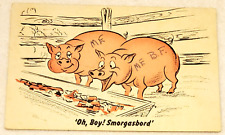 Antique Postcard Humor Comic 