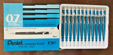Full box of Vintage PENTEL P207 Automatic Mechanical Pencil .7mm Japan NEW picture