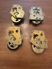 Four Small/Novelty Clock Movements For Parts Or Repair picture