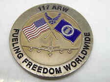 117 ARW FUELING FREEDOM WORLDWIDE 117TH AIR REFUELING WING CHALLENGE COIN picture