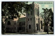 c1920s Congregational Church Exterior Ontario California CA Unposted Postcard picture