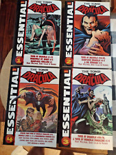 Essential The Tomb of Dracula volume 1 2 3 & 4 full set Marvel picture
