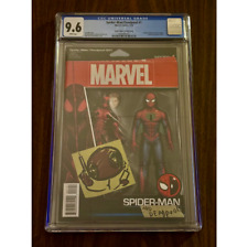 Spider-Man/Deadpool 1 Action Figure Variant Cover McGuinness & Morales art picture