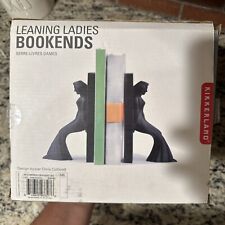 Bookends Chris Collicott for Kikkerland Leaning Women ( PAIR) New picture